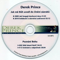 CD MP3 - Jak mě Bůh uvedl do činění zázraků+Poznání Boha